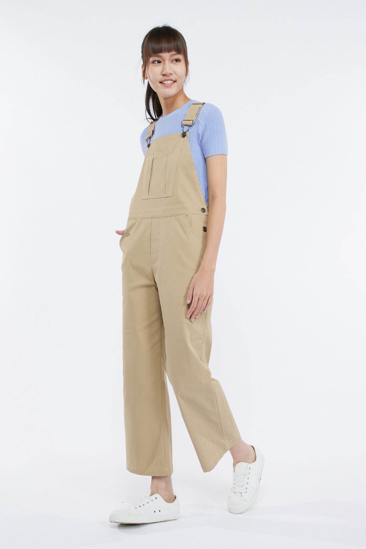 Cotton Twill Jumpsuit [AT]