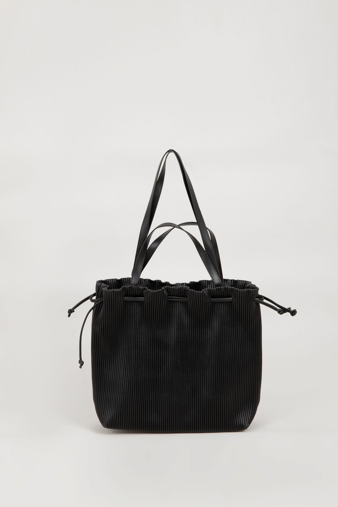 BA10139 Drawstring Tote Bag BLACK