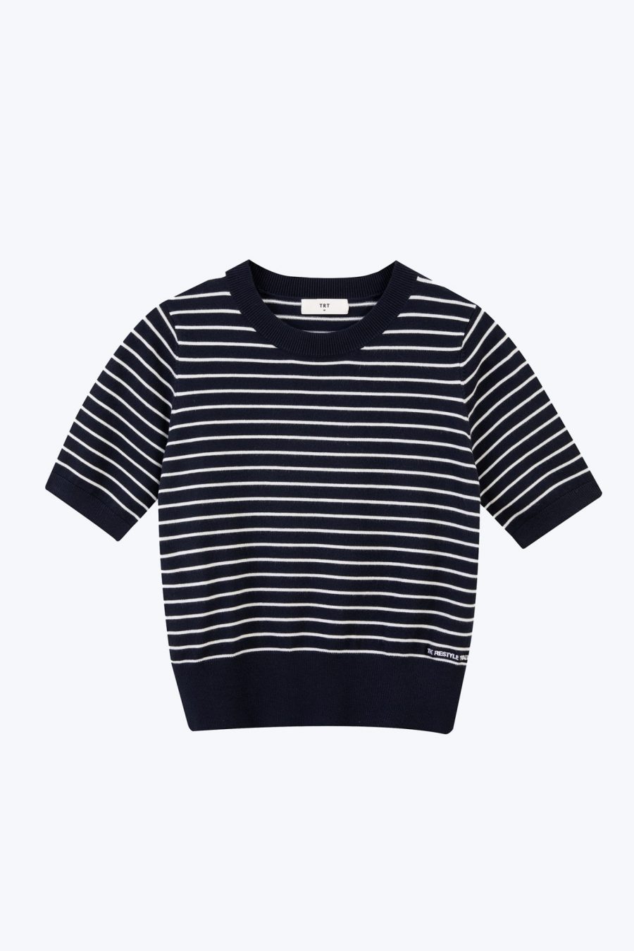 WK000964S OR WK000391S KNITTED SS TOP NAVY