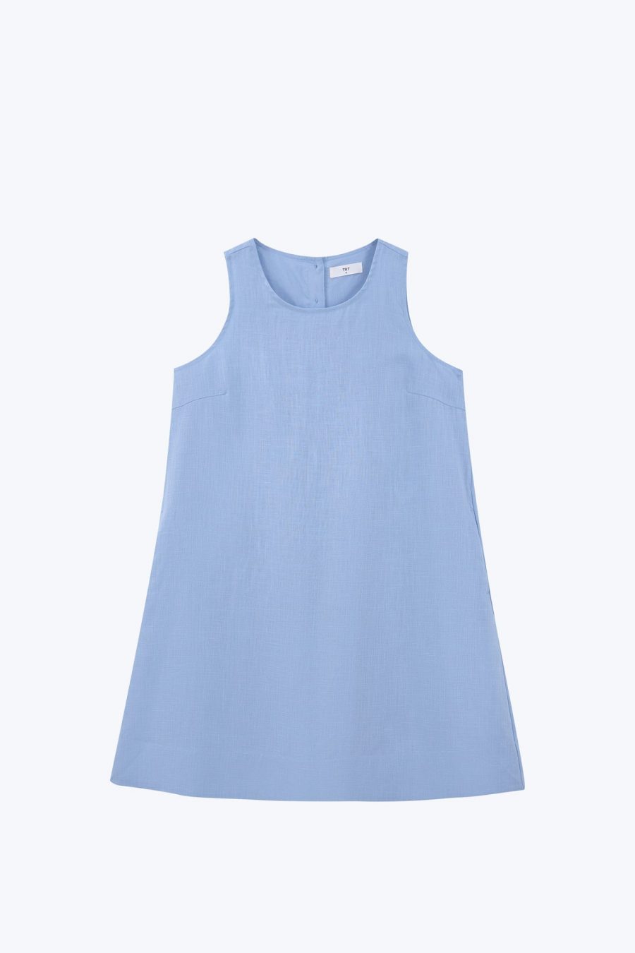 CDQ001233W Sleeveless Dress DUSTY BLUE